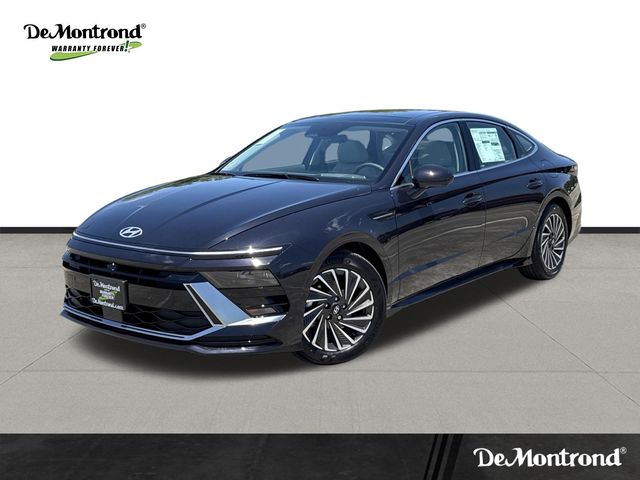 2025 Hyundai Sonata Hybrid Limited Blue at DeMontrond Gulf Freeway