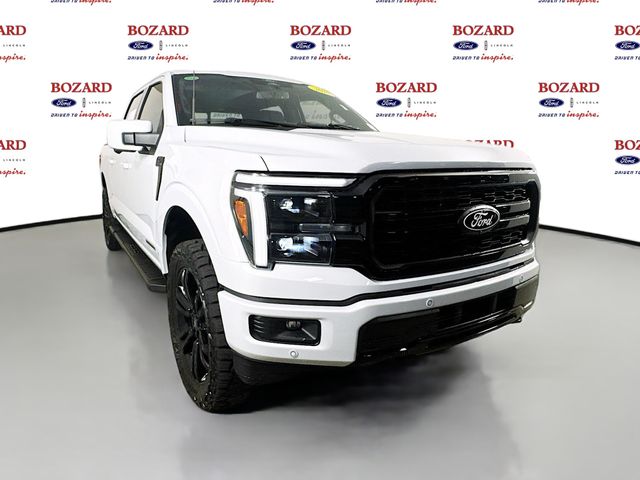 2025 White Metallic Ford F-150 Lariat Truck