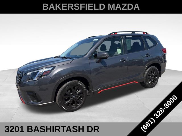 Magnetite Gray Metallic 2023 Subaru Forester Sport Crossover AWD SUV / Crossover All-Wheel Drive Continuously Variable Transmission