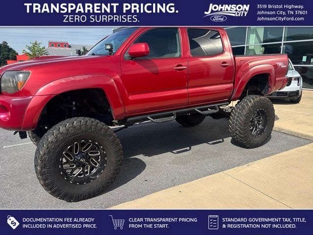 Barcelona Red Metallic 2011 Toyota Tacoma Pickup Truck Four-Wheel Drive 5-Speed Automatic Overdrive