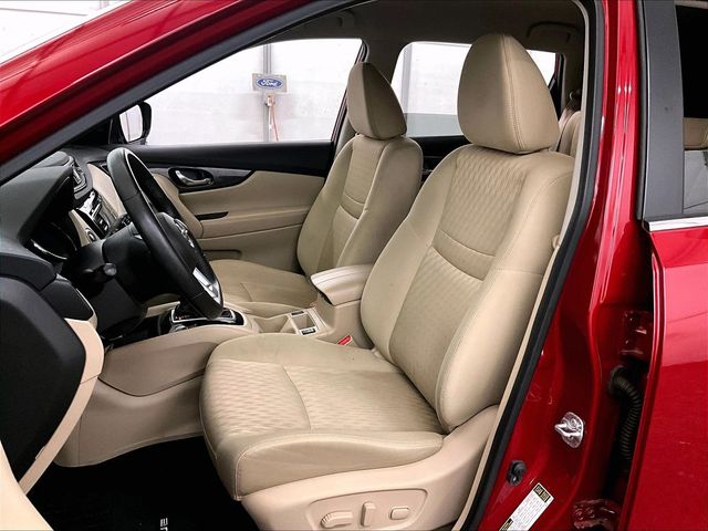 2017 Nissan Rogue SV Red at South Hills Kia
