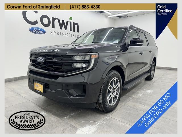 Gray Metallic 2025 Ford Expedition MAX Active 4WD SUV / Crossover Four-Wheel Drive Automatic