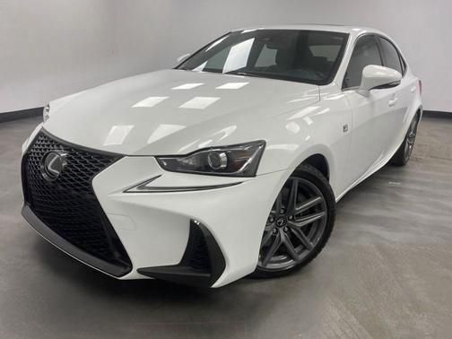 White 2018 Lexus IS Sedan All-Wheel Drive 6-Speed Automatic