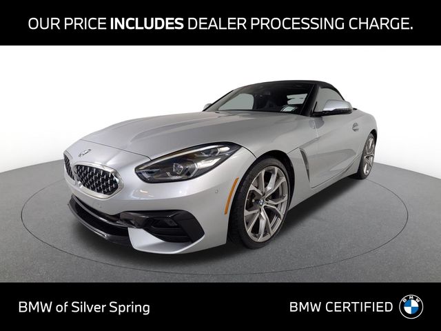 Glacier Silver Metallic 2022 BMW Z4 Convertible Rear-Wheel Drive 8-Speed Automatic