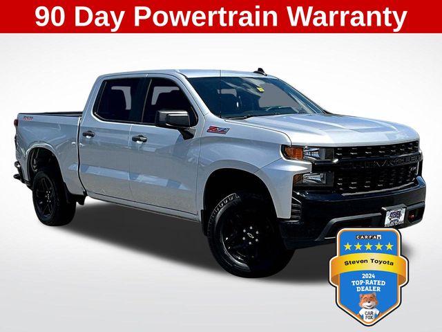Silver Ice Metallic 2022 Chevrolet Silverado 1500 Pickup Truck Four-Wheel Drive 8-Speed Automatic