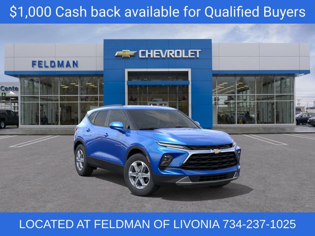 Riptide Blue Metallic 2026 Chevrolet Blazer SUV / Crossover 9-Speed Automatic Overdrive