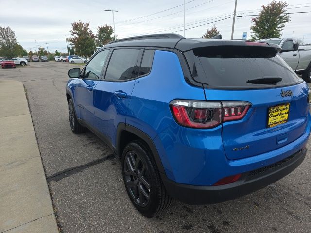 2026 Jeep Compass Limited - Hydro Blue Pearlcoat exterior view 8