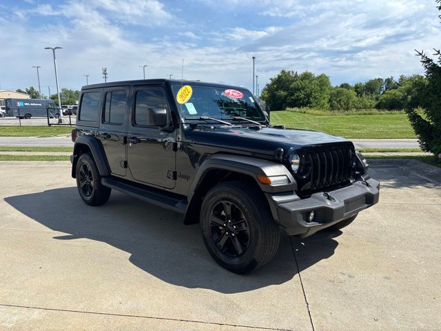 Used 2022 Black Jeep Unlimited Sport Altitude image 33