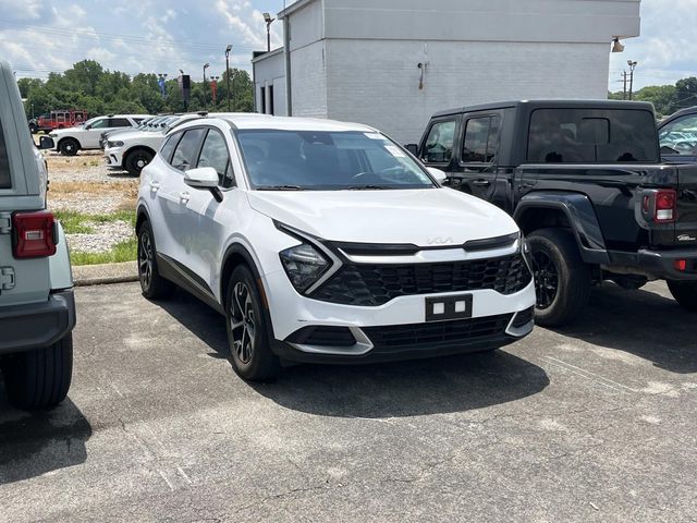 Glacial White Pearl 2023 Kia Sportage SUV / Crossover Front-Wheel Drive 8-Speed Automatic