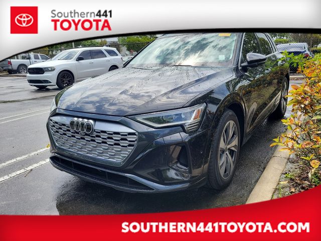 Black Metallic 2024 Audi Q8 e-tron quattro Premium Plus AWD SUV / Crossover All-Wheel Drive Automatic