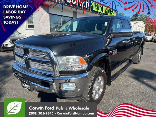 Brilliant Black Crystal Pearlcoat 2018 RAM 2500 Pickup Truck Four-Wheel Drive 6-Speed Automatic