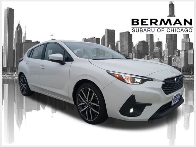 Crystal White Pearl 2026 Subaru Impreza Wagon All-Wheel Drive Continuously Variable Transmission