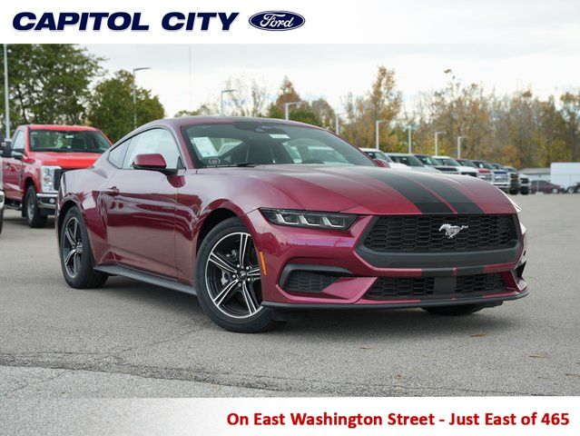 Pink (Molten Magenta Metallic Tri-Coat) 2025 Ford Mustang EcoBoost Premium Fastback RWD Coupe Rear-Wheel Drive Automatic