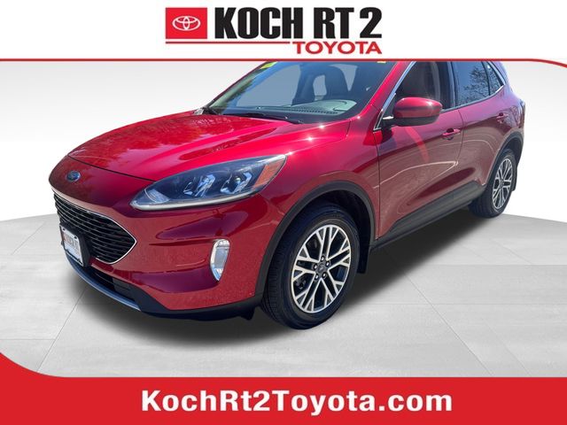 Rapid Red Metallic Tinted Clearcoat 2020 Ford Escape SEL AWD SUV / Crossover All-Wheel Drive 8-Speed Automatic
