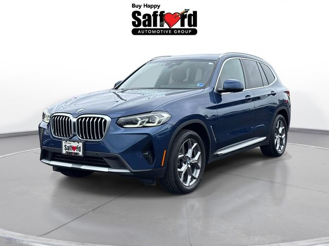 Blue Metallic 2023 BMW X3 SUV / Crossover All-Wheel Drive 8-Speed Automatic