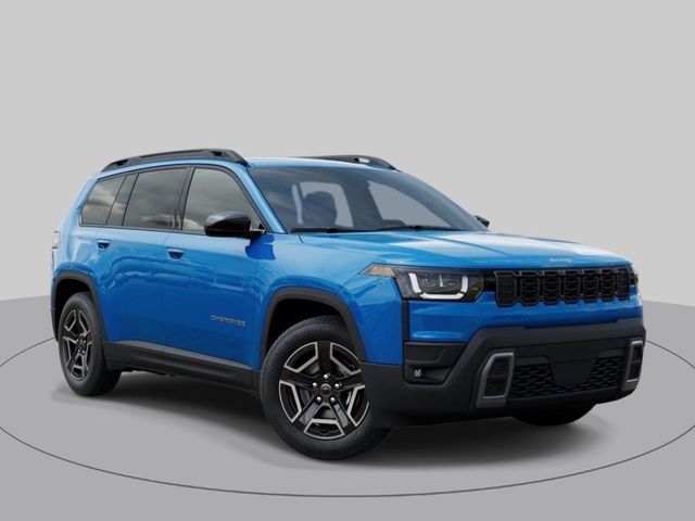 Hydro Blue Pearlcoat 2026 Jeep Cherokee SUV / Crossover Four-Wheel Drive Continuously Variable Transmission