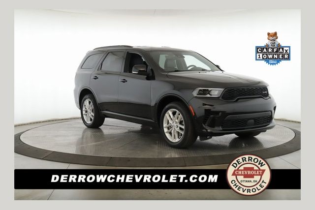 DB Black Crystal Clearcoat 2025 Dodge Durango GT Plus AWD SUV / Crossover All-Wheel Drive 8-Speed Automatic