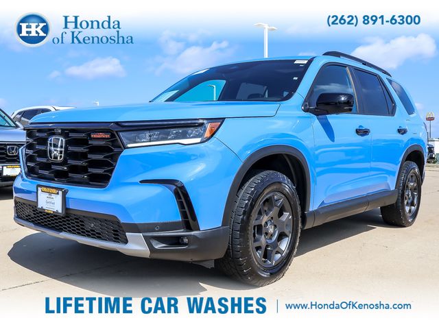 Diffused Sky Pearl 2025 Honda Pilot SUV / Crossover All-Wheel Drive Automatic