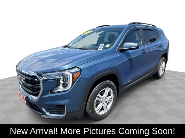 Downpour Metallic 2024 GMC Terrain SLE AWD SUV / Crossover All-Wheel Drive 9-Speed Automatic