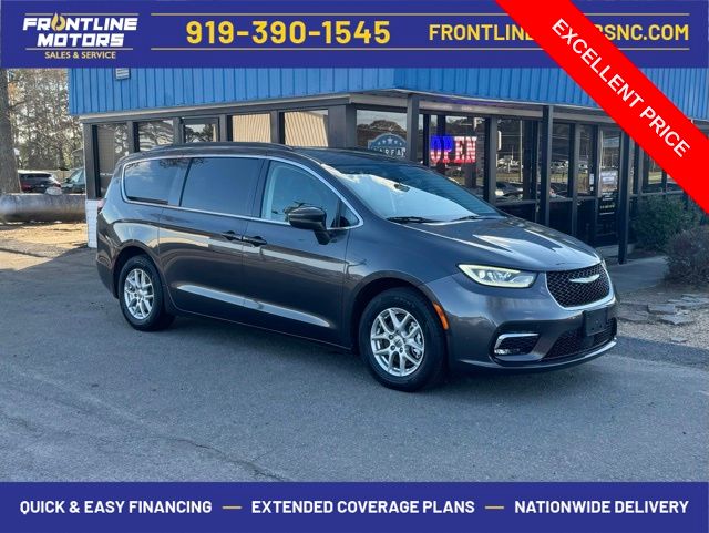 Gray (Granite Crystal Metallic Clearcoat) 2022 Chrysler Pacifica Touring L FWD Minivan Front-Wheel Drive 9-Speed Automatic