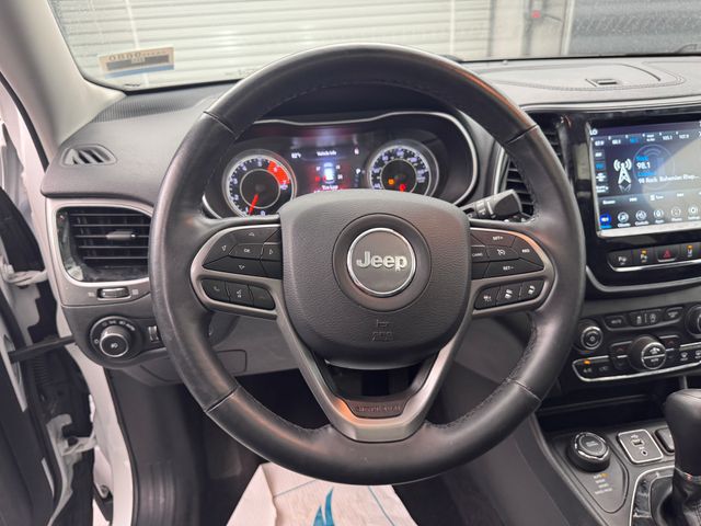 2019 Bright White Clearcoat Jeep Cherokee Limited 4X4 SUV