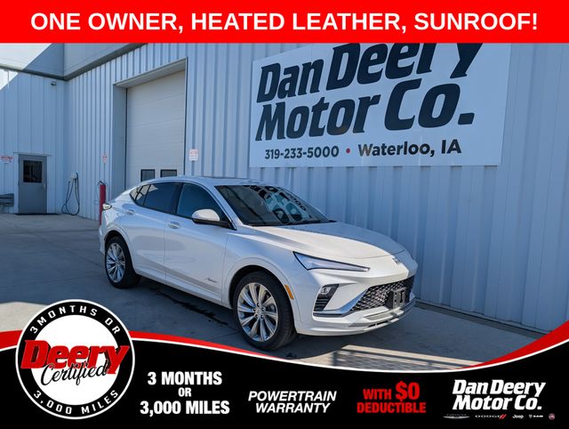 White Frost Tricoat 2024 Buick Envista Avenir FWD SUV / Crossover Front-Wheel Drive 6-Speed Automatic