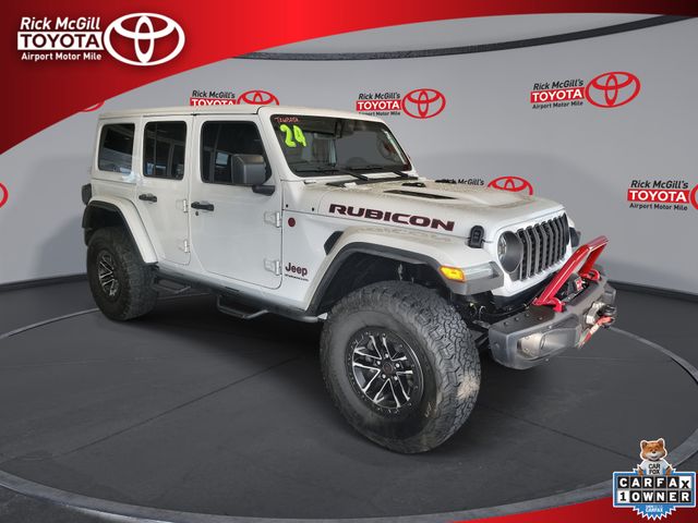 Bright White Clearcoat 2024 Jeep Wrangler SUV / Crossover Four-Wheel Drive 8-Speed Automatic