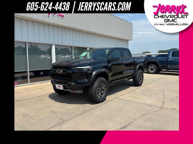 Black 2024 Chevrolet Colorado Pickup Truck Four-Wheel Drive 8-Speed Automatic