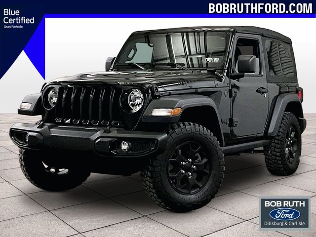 Black Clearcoat 2023 Jeep Wrangler SUV / Crossover Four-Wheel Drive 8-Speed Automatic