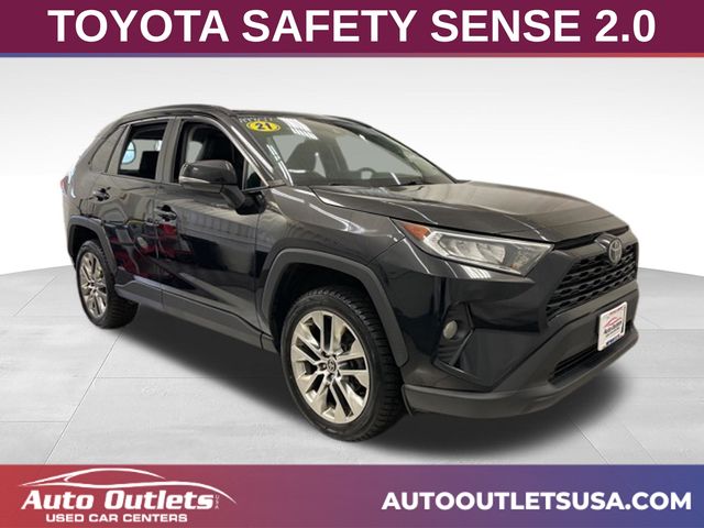 Midnight Black Metallic 2021 Toyota RAV4 SUV / Crossover All-Wheel Drive 8-Speed Automatic