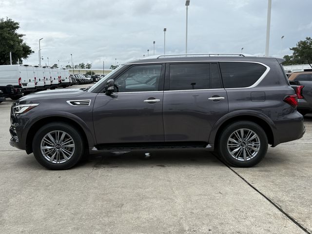 2023 INFINITI QX80 LUXE Gray at AutoSavvy Houston Northwest