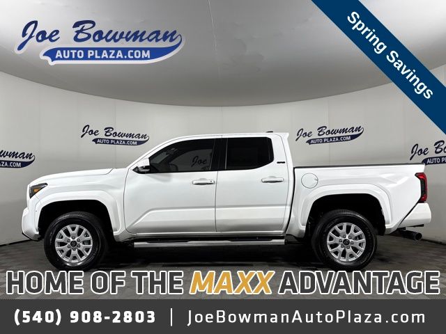 Ice Cap 2025 Toyota Tacoma SR5 Double Cab 4WD Pickup Truck Four-Wheel Drive 8-Speed Automatic