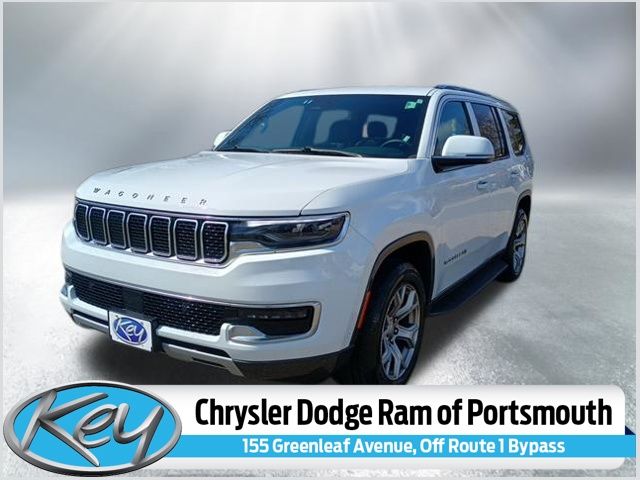Bright White Clearcoat 2022 Jeep Wagoneer SUV / Crossover Four-Wheel Drive 8-Speed Automatic