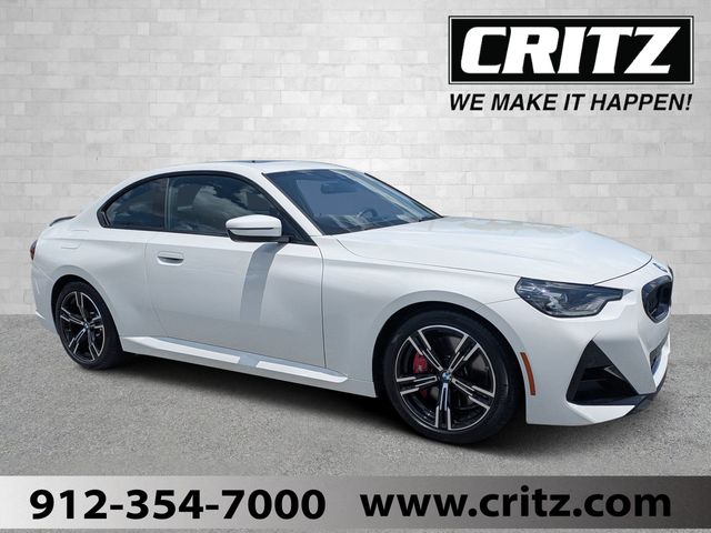 Alpine White 2025 BMW 2 Series Coupe Rear-Wheel Drive 8-Speed Automatic