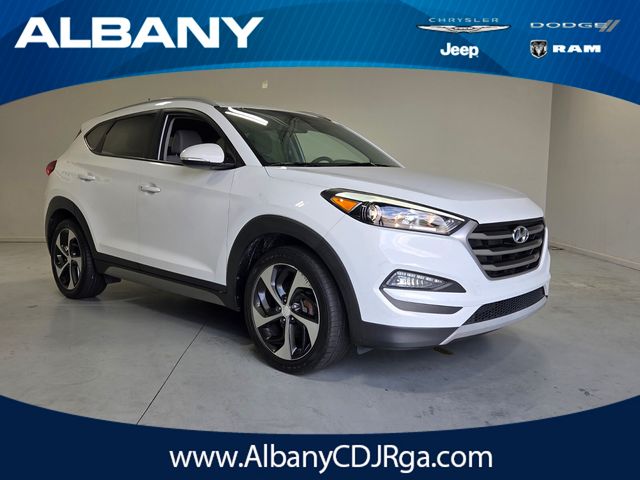 White 2017 Hyundai Tucson 1.6T Sport FWD SUV / Crossover Front-Wheel Drive 7-Speed Automatic