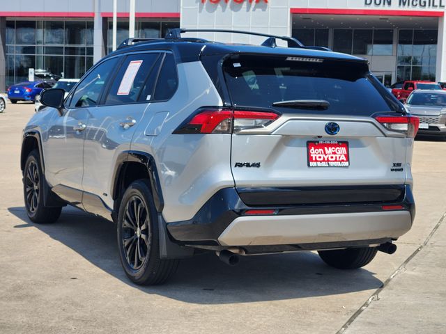 2024 Toyota RAV4 Hybrid XSE Silver at Gullo Toyota