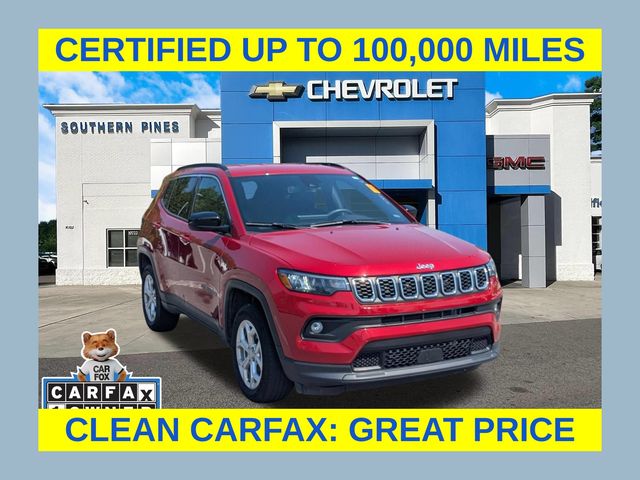 Red Hot Pearlcoat 2024 Jeep Compass SUV / Crossover Four-Wheel Drive 8-Speed Automatic