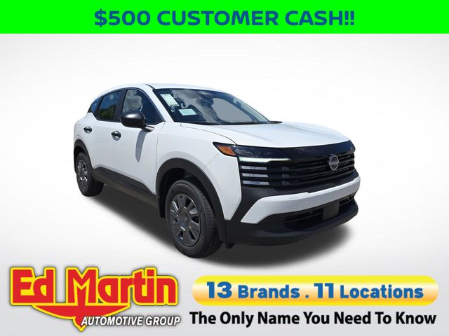 White (Fresh Powder) 2026 Nissan Kicks SUV / Crossover All-Wheel Drive Continuously Variable Transmission