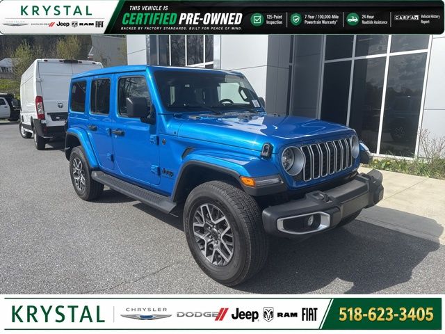 Hydro Blue Pearl Coat 2026 Jeep Wrangler SUV / Crossover Four-Wheel Drive 8-Speed Automatic