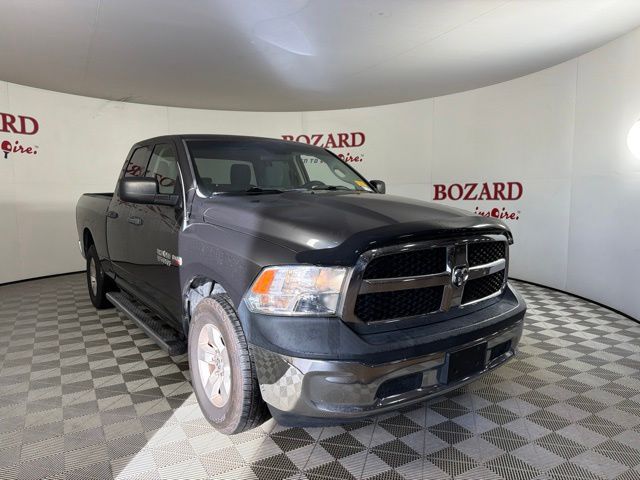 Gray (Granite Crystal Metallic Clearcoat) 2017 RAM 1500 Pickup Truck Four-Wheel Drive 8-Speed Automatic