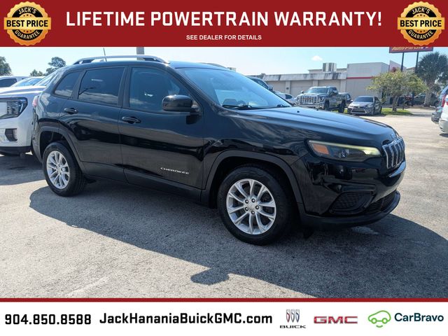 Diamond Black Crystal Pearlcoat 2020 Jeep Cherokee SUV / Crossover Front-Wheel Drive 9-Speed Automatic