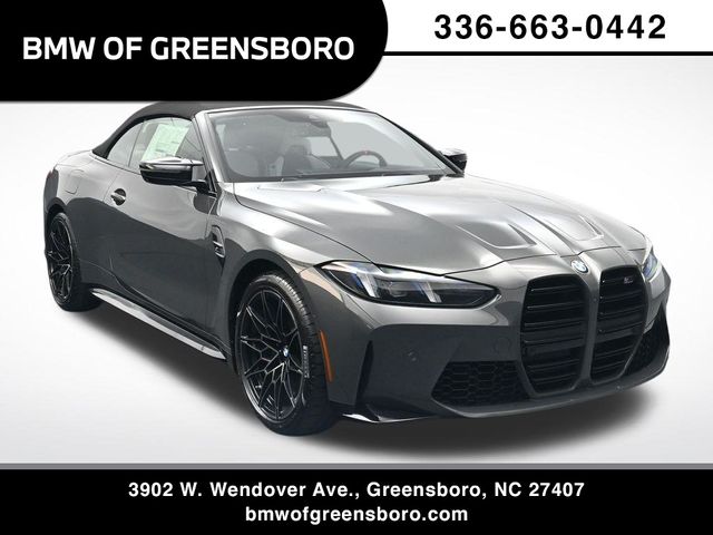 Gray (Dravit Grey Metallic) 2027 BMW M4 Convertible All-Wheel Drive 8-Speed Automatic