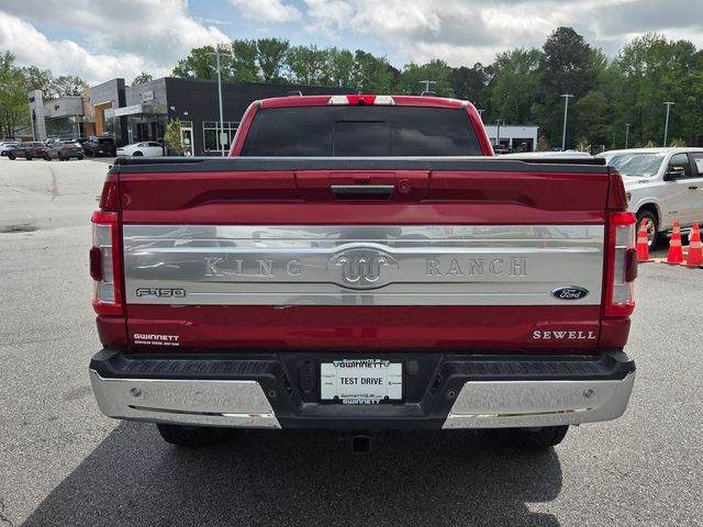 Used 2022 Red Ford King Ranch image 7