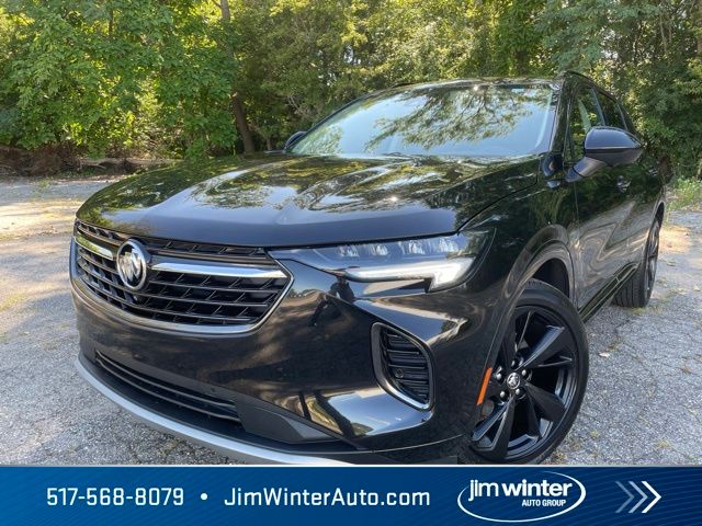 Black (Ebony Twilight Metallic) 2022 Buick Envision SUV / Crossover Front-Wheel Drive 9-Speed Automatic