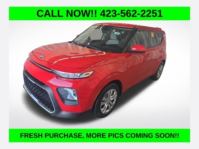 Inferno Red 2020 Kia Soul LX FWD SUV / Crossover Front-Wheel Drive Continuously Variable Transmission