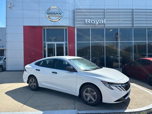 2026 Nissan Sentra S White at Royal Nissan