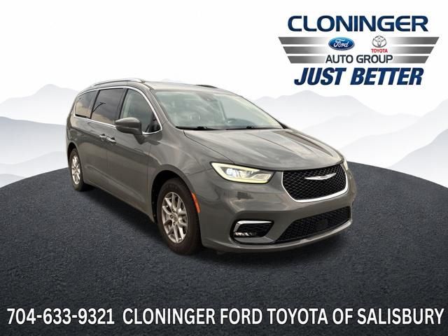 Ceramic Gray Clearcoat 2021 Chrysler Pacifica Touring L FWD Minivan Front-Wheel Drive 9-Speed Automatic
