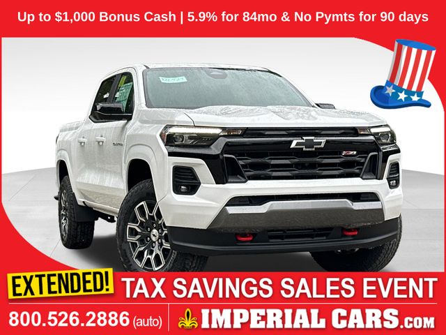 Summit White 2026 Chevrolet Colorado Pickup Truck Four-Wheel Drive 8-Speed Automatic
