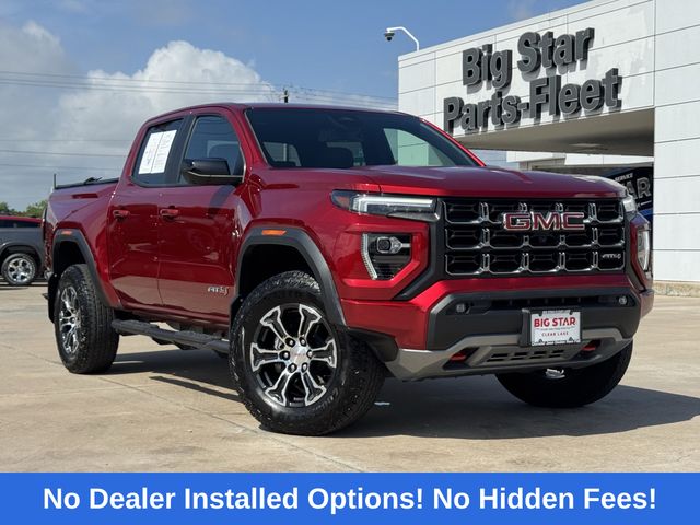 2024 GMC Canyon AT4 Red at Classic Chevrolet Galveston
