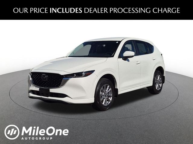 White Metallic 2025 Mazda CX-5 SUV / Crossover All-Wheel Drive 6-Speed Automatic